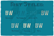 Western Whiskey, a Script Font by VozzyStock (Thumbnail 3 of 9)
