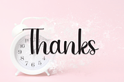 Timeout | Script Font, a Script Font by Scratchones (Thumbnail 6 of 8)