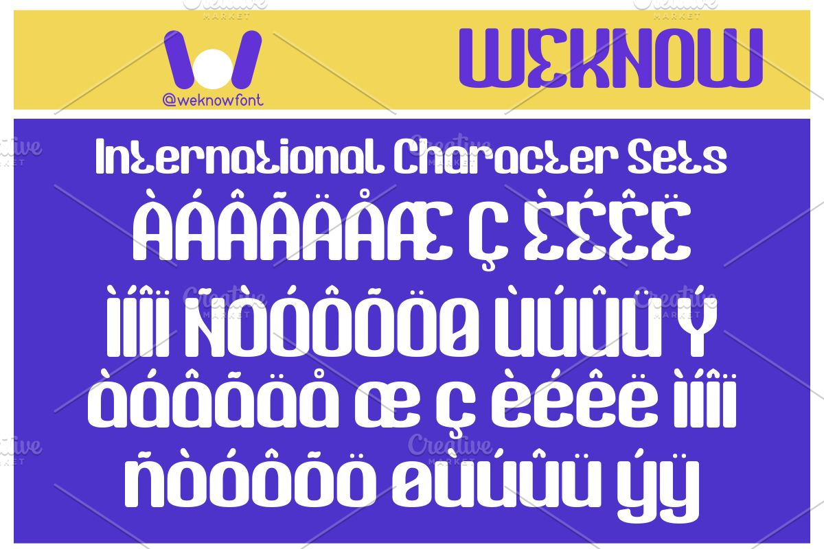 The Brighter Fortress font, a Font by weknow (Photo 8 of 8)