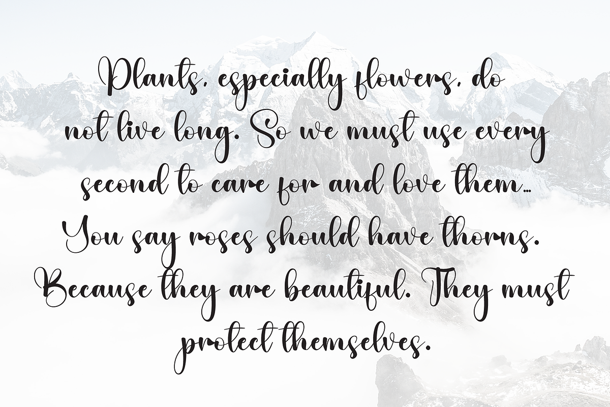 September | Script Font, a Handwritten Font by Scratchones (Photo 6 of 8)