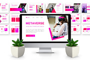 Metaverse - Virtual Reality PPT, a Presentation Template by Deepslide Studio (Thumbnail 2 of 6)