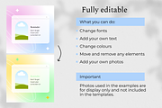 Gradient Instagram Template Canva, a Social Media Template by DesignKora (Thumbnail 4 of 8)