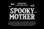 Spooky Mother Font - Serif Horror, a Serif Font by ariodsgn (Thumbnail 1 of 6)
