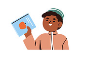 Kids students study at school set, an Education Illustration by Good Studio (Thumbnail 10 of 16)