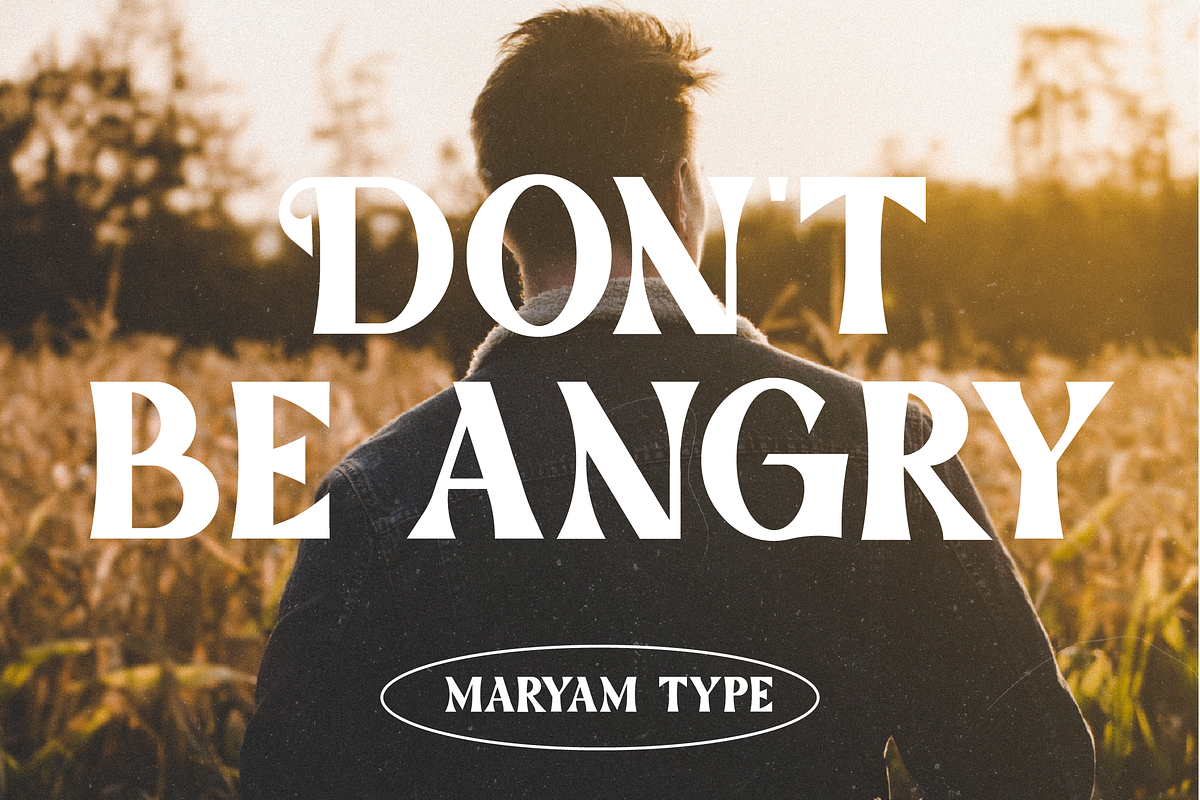 Sabar Dzikir Display Font, a Serif Font by Maryamtype Studio (Photo 6 of 15)