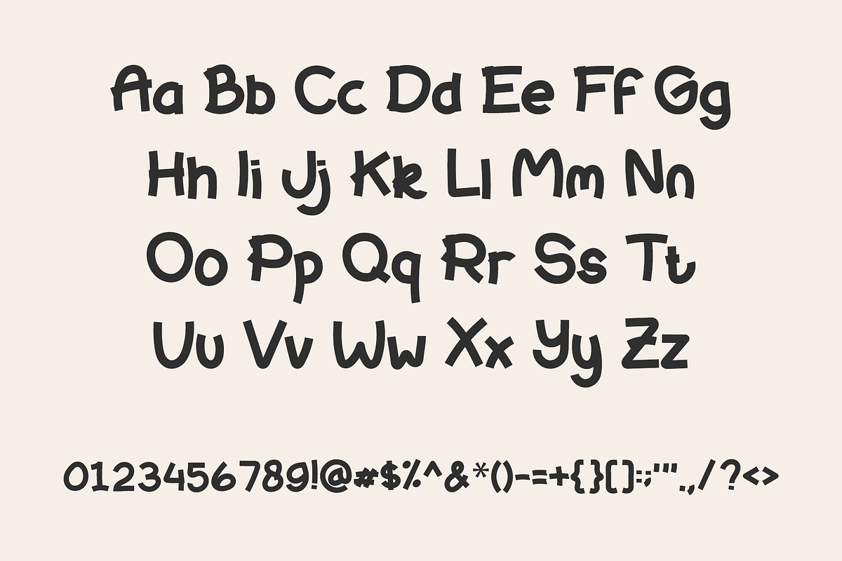 Philosofee – Cute Fun Display Font, a Handwritten Font by Mockmenot (Photo 3 of 6)