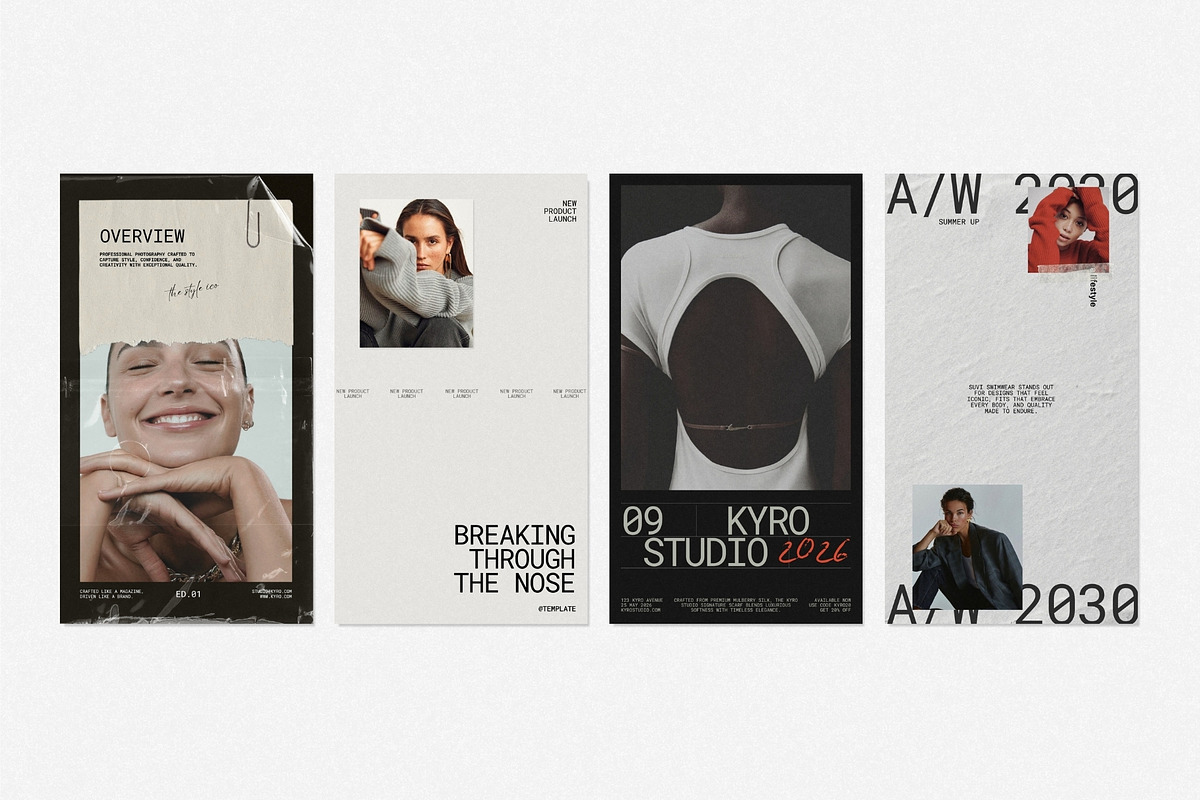 KYRO | Instagram STORIES Bundle, a Social Media Template by Crafted Pixel (Photo 8 of 10)