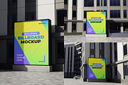 Billboard Mockup, an Advertising Mockup by Artlogs x Modaldesain (Thumbnail 1 of 4)