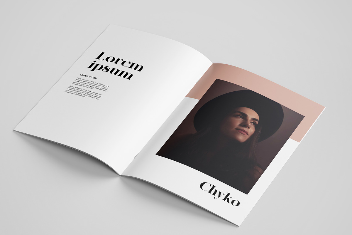 CHYKO Fashion Lookbook/Magazine, a Magazine Template by ErsanK (Photo 8 of 18)