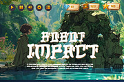 Kaijuz - Display Gaming Font, a Handwritten Font by Dhabee (Thumbnail 14 of 15)