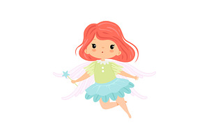 Beautiful Little Winged Fairy