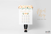 Peach and Cream Dahlias, an Illustration by Kim Thoa Designs (Thumbnail 8 of 14)