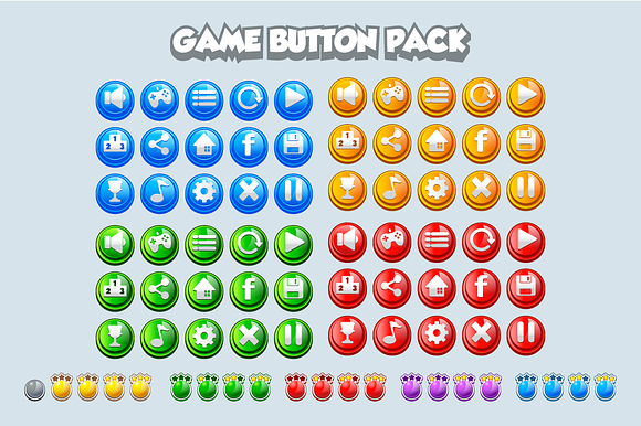 Game Buttons Pack