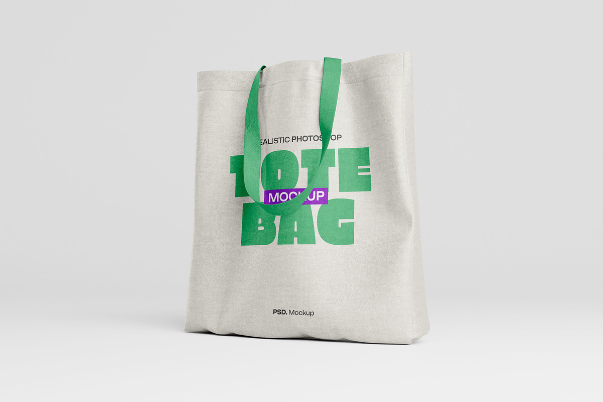 Tote Bag Mockup, an Apparel Mockup by Budogol Studio (Photo 2 of 4)