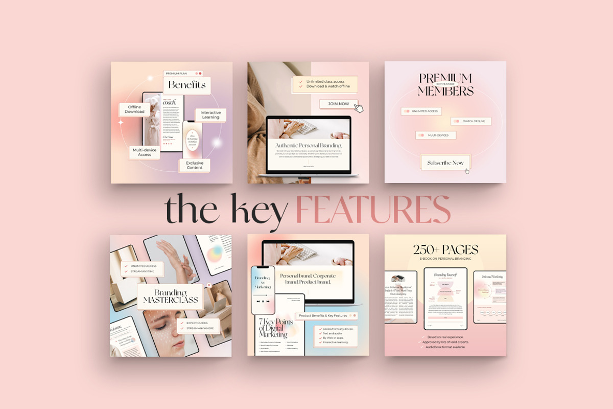 Product Mockup Instagram CANVA PS, a Social Media Template by Eviory (Photo 11 of 14)