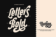 Nuraga, a Font by A.Budianto (Thumbnail 4 of 6)