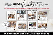 Under Contract Instagram Posts Canva, a Social Media Template by CreativeVinesStore (Thumbnail 2 of 6)