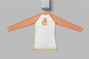 Kids Rash Guard Mockups, a Shirt Mockup by megostudi0 (Thumbnail 5 of 7)