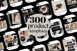 300 Product Instagram Posts