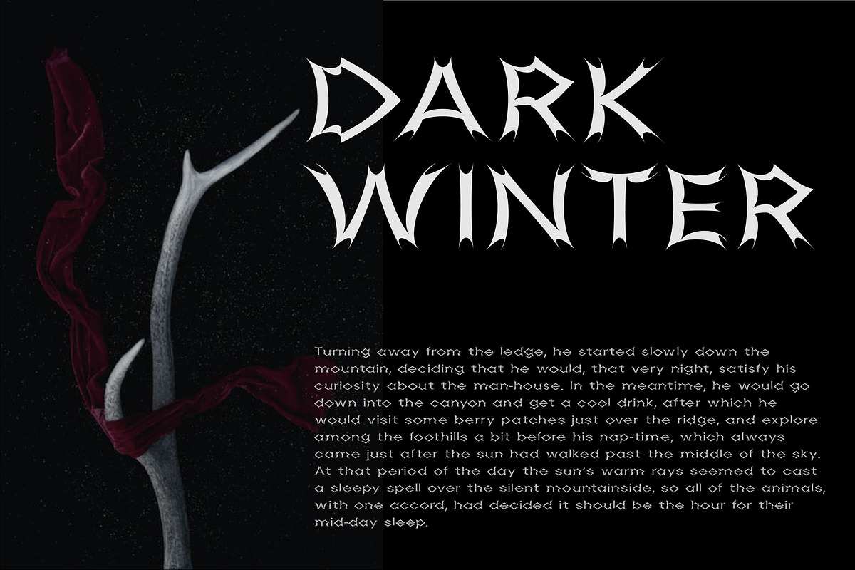 SAWTOOTH - Display Font, a Sans Serif Font by Hybridbee Design (Photo 4 of 8)