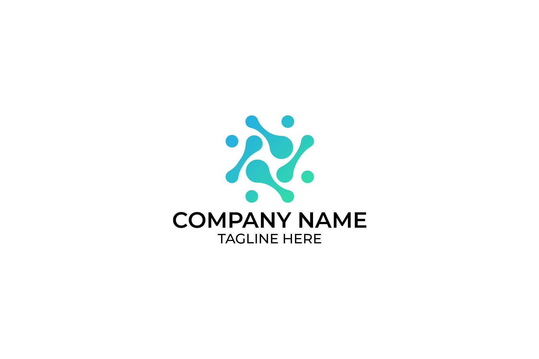Human Connection Logo, a Branding & Logo Template by GranzCreative