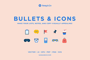 Bullets & Icons