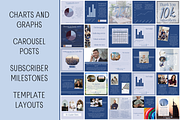 440 Canva Blue Business Corporate, a Social Media Template by Emerald Eyes Design (Thumbnail 3 of 12)