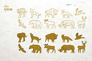 Animal Vintage Badges - Hand Drawn, a Branding & Logo Template by uyo66 (Thumbnail 5 of 9)