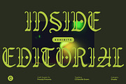 CS Bastille Drawn, a Blackletter Font by Craft Supply Co. (Thumbnail 7 of 8)