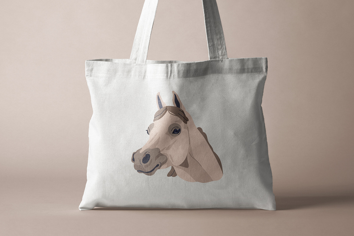 Horse heads set. Stallions breeds, an Animal Illustration by Good Studio (Photo 12 of 12)