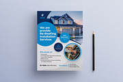 Roofing Flyer Template, a Flyer Template by DesignOriel (Thumbnail 2 of 3)