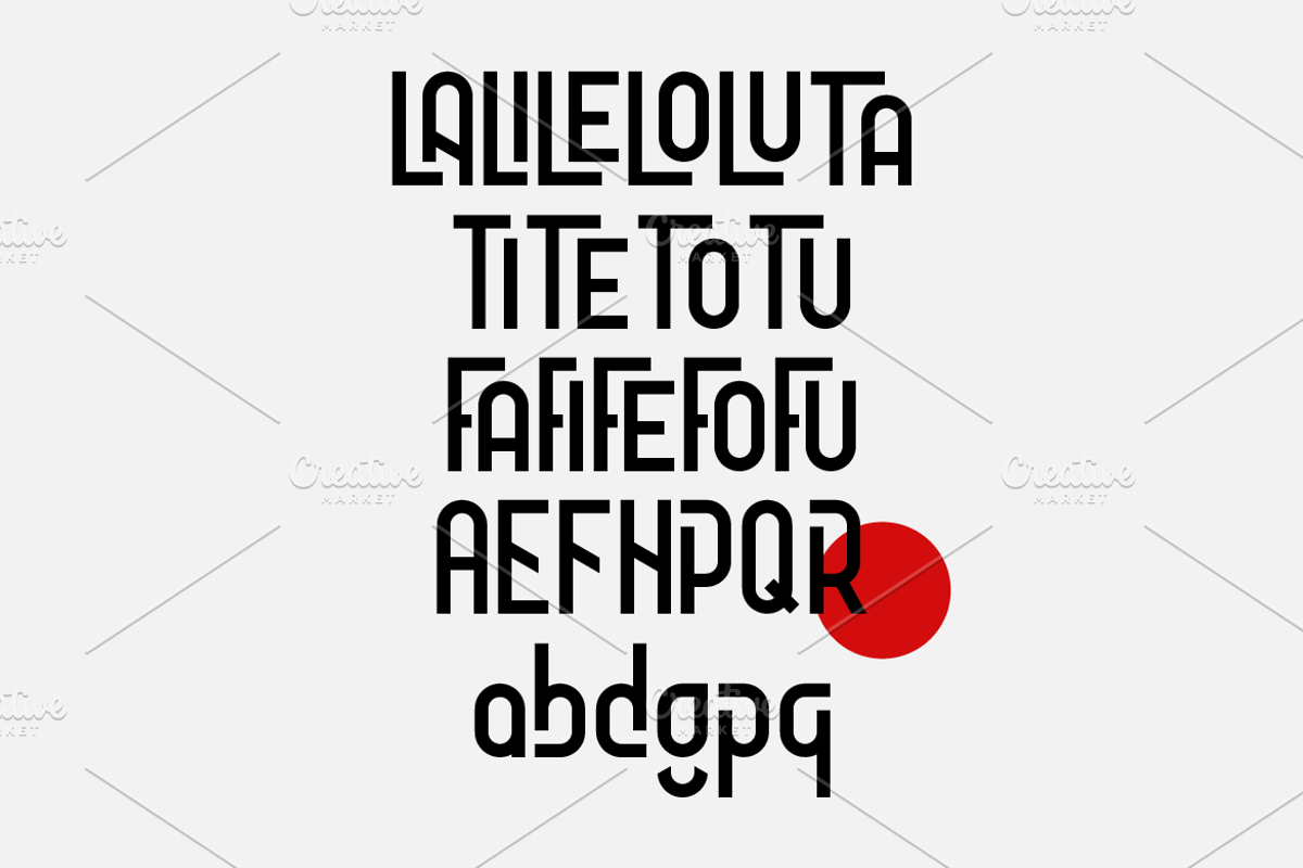 Matanya Condensed Logo Font, a Sans Serif Font by Artiveko (Photo 7 of 7)