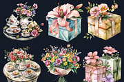 Mother's Day Gifts Clipart, a Graphic by GiraffeCreative (Thumbnail 7 of 9)