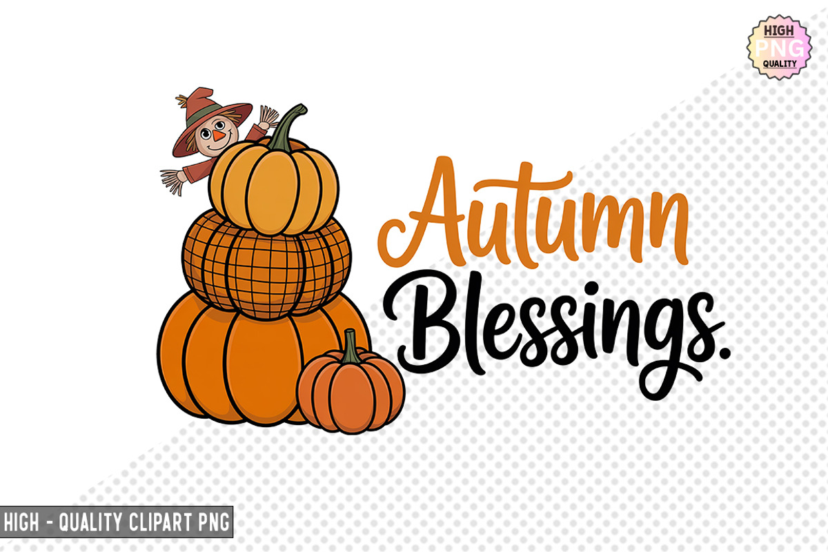 Fall Pumpkin Sublimation Bundle, a Graphic by crative8112 (Photo 7 of 14)