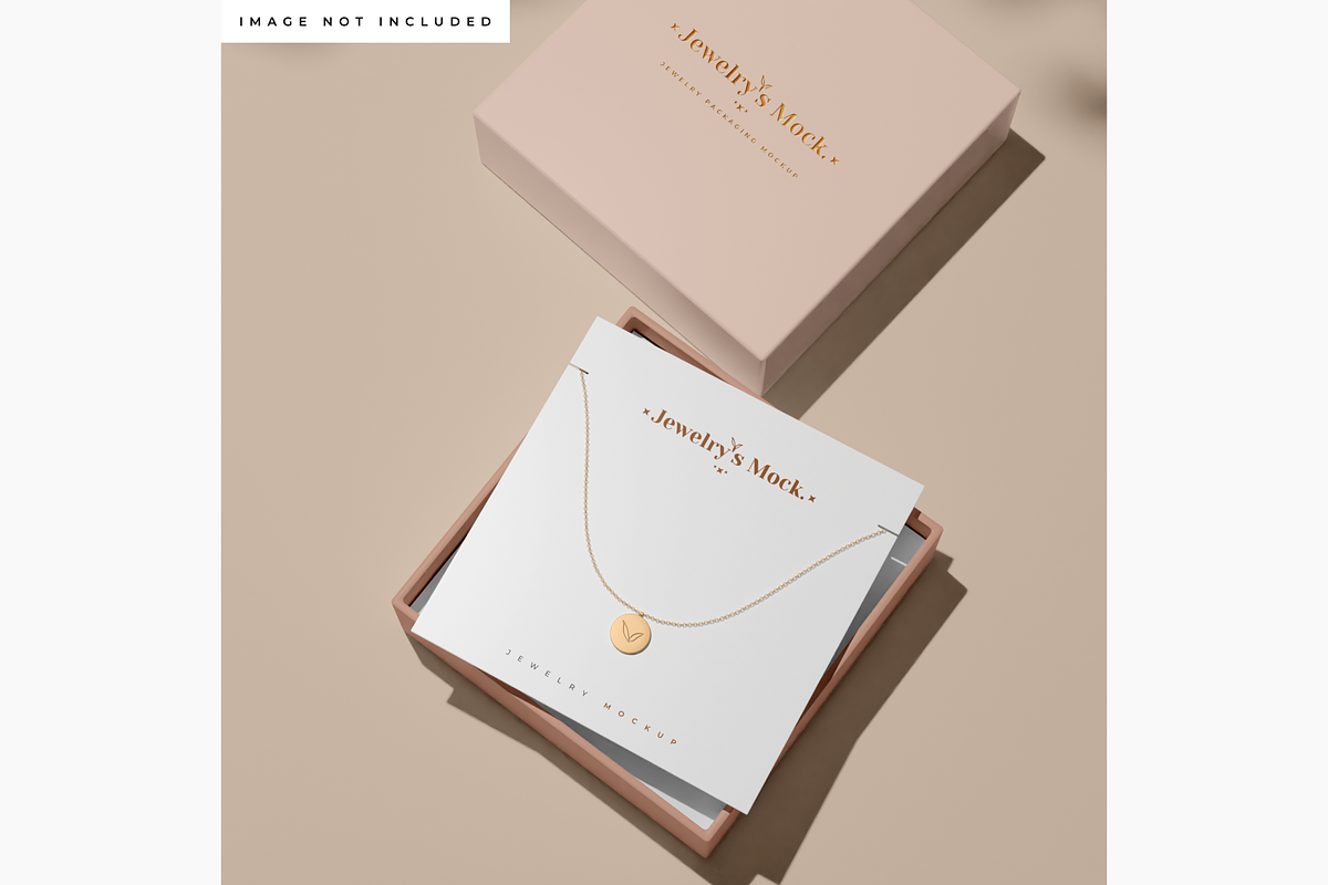 Jewelry box mockup bundle, a Cups & Container Mockup by Mockthethics. (Photo 3 of 12)