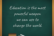 Inspiration Life Quotes on Handboard, a School & Education Photo by ppattyma (Thumbnail 2 of 17)