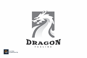 Dragon Silhouette Logo Design, a Branding & Logo Template by putra_purwanto (Thumbnail 2 of 2)