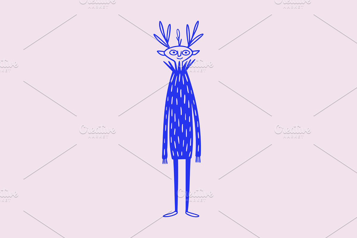 Forest Spirit Characters, a Seasonal Illustration by Danil Polshin (Photo 4 of 5)