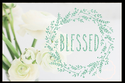Farmhouse Wreaths a Set of 6 Quotes