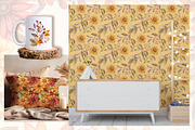 Fall Flowers: Autumn Watercolor Set, a Seasonal Illustration by Nadya Saen Art (Thumbnail 6 of 16)