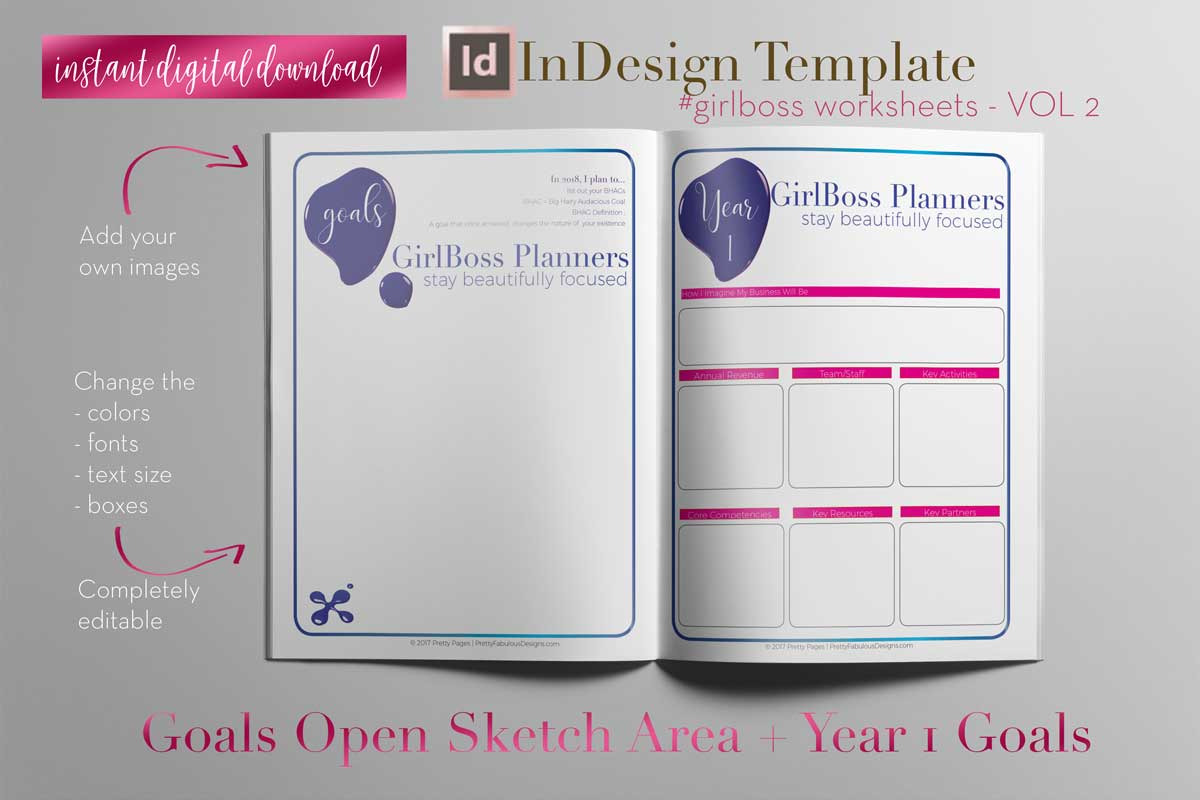 Daily Planner | InDesign Template, a Stationery Template by Planner Templates (Photo 4 of 15)