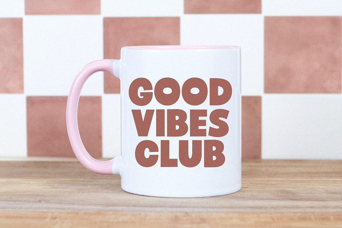 Rose Club | Cute Chunky Font, a Sans Serif Font by KA Designs (Photo 4 of 14)