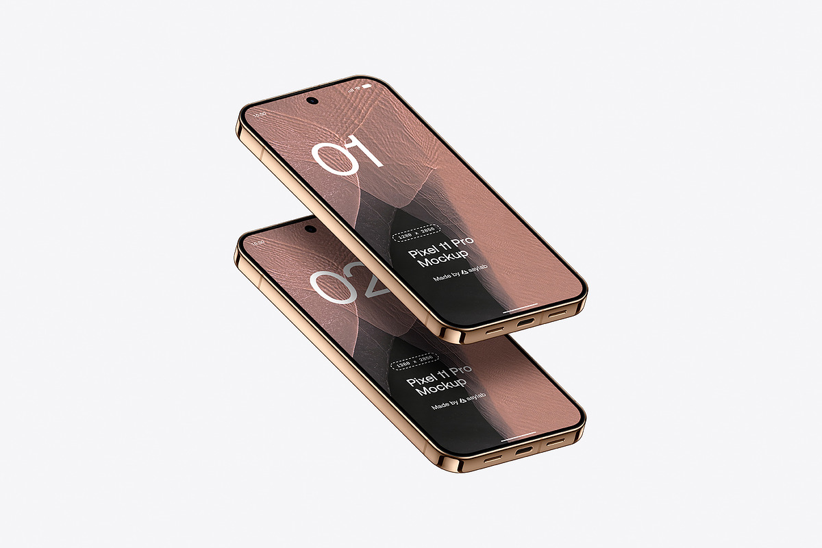 Google Pixel 11 Pro Mockups, an Android Mockup by Asylab (Photo 33 of 62)