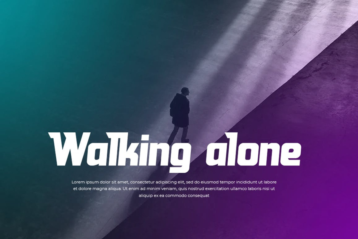 Bajway - Modern Display Font, a Sans Serif Font by Templatiostudio (Photo 3 of 8)