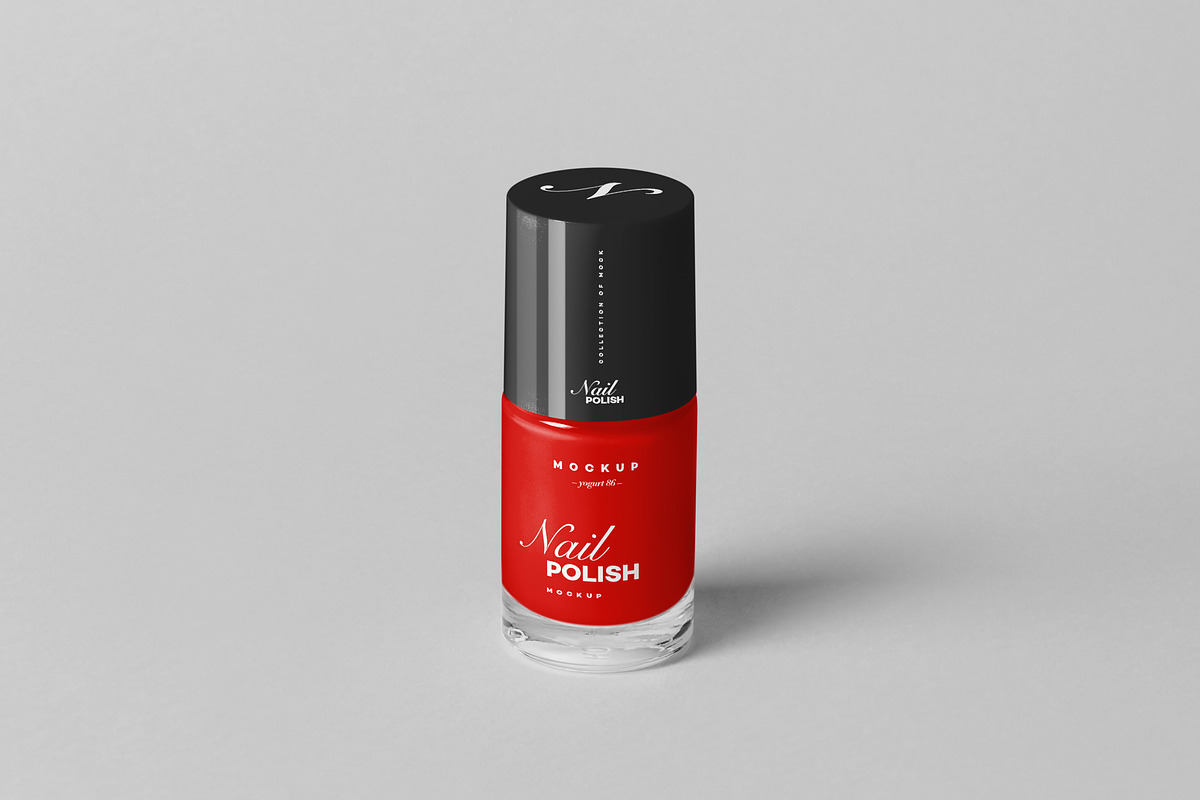 Nail Polish Mock-up, a Packaging Mockup by Yogurt86 (Photo 4 of 14)