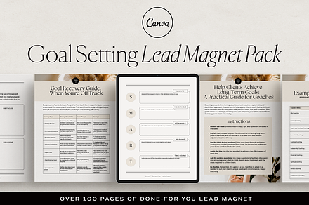 Goal Setting Lead Magnet Pack