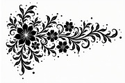 Vintage Flower Ornament Set, an Illustration by Creativeshirt (Thumbnail 12 of 21)