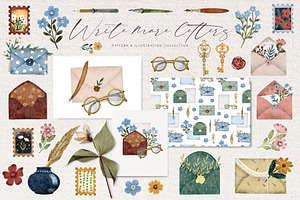 Write more love letters illustration, an Object Illustration by Yelloo Fish