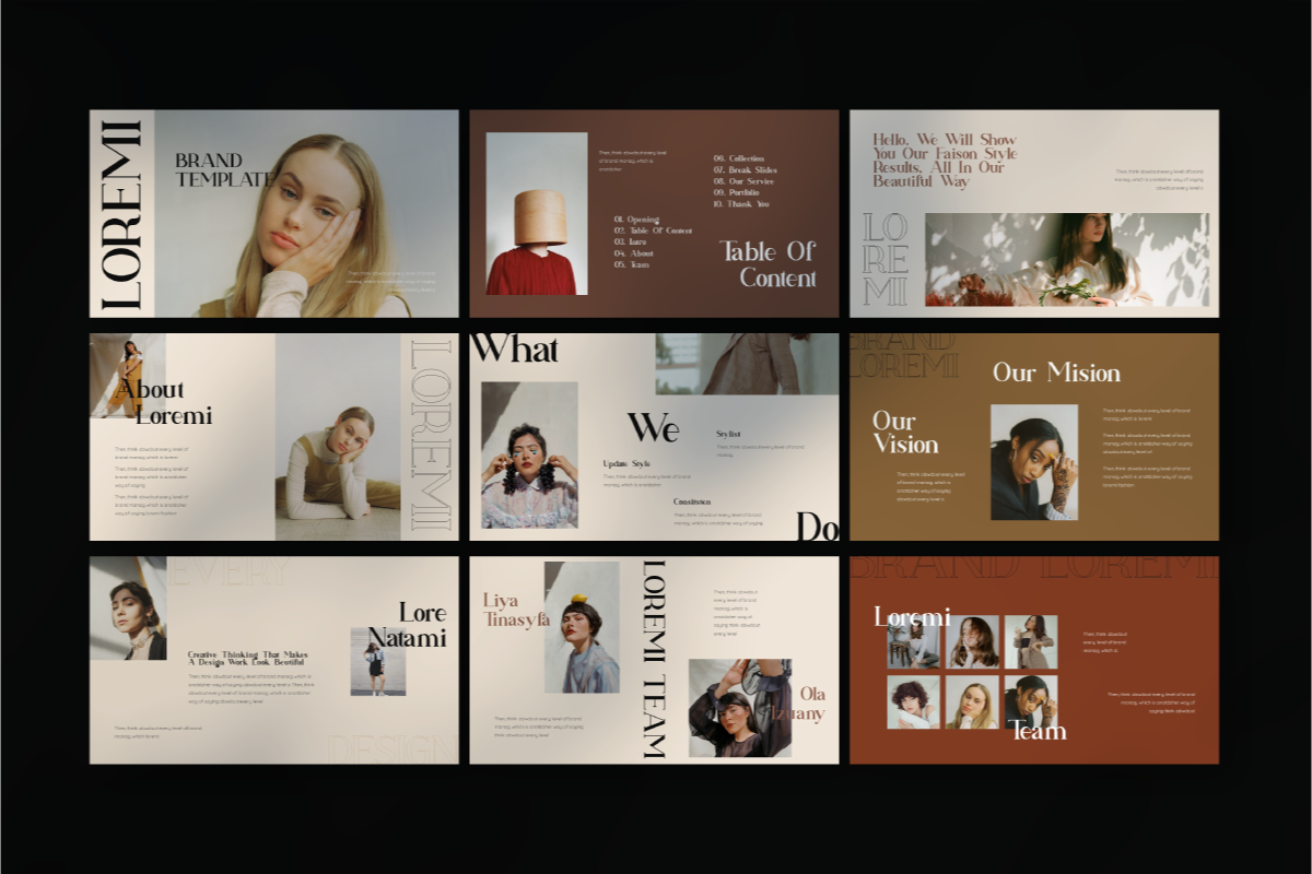 LOREMI Keynote Template, a Presentation Template by Inkofert (Photo 4 of 9)