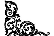 Vintage Floral Corner Bundle, a Graphic by Designer_Momina (Thumbnail 2 of 18)